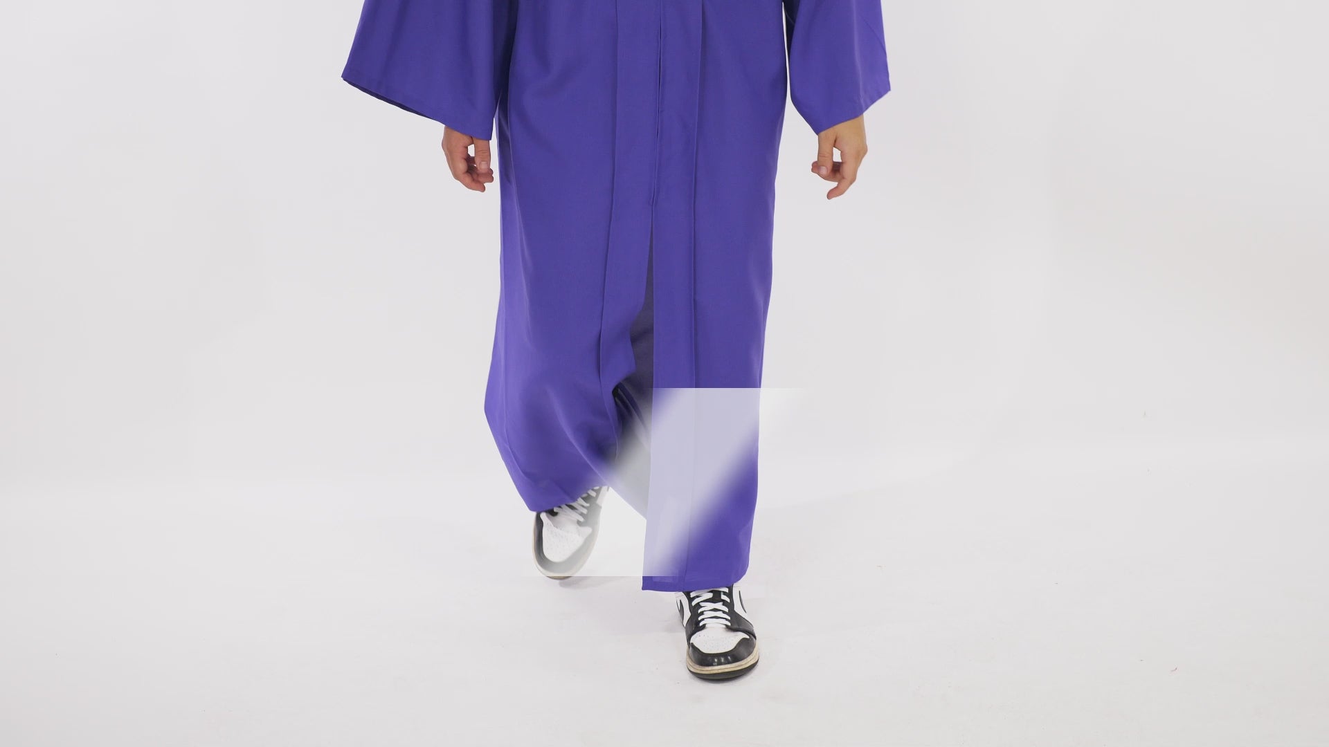 Matte Purple High School Cap & Gown