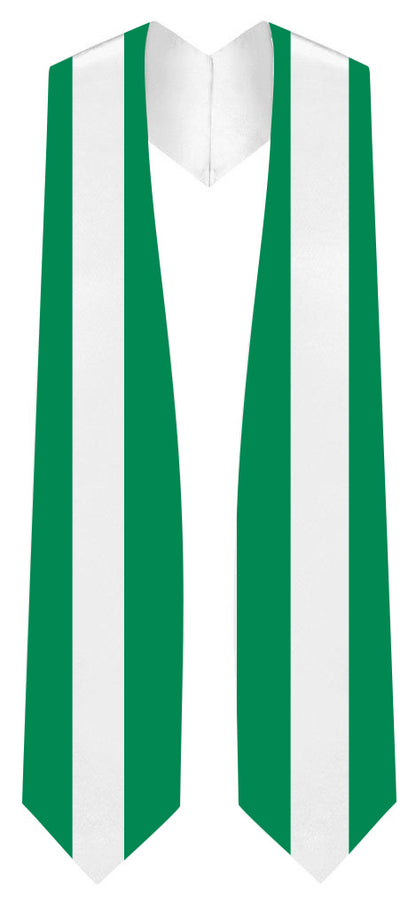 Nigeria Graduation Stole -  Nigeria Flag Sash