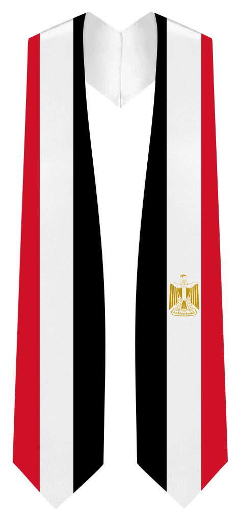 Egypt Graduation Stole -  Egypt Flag Sash