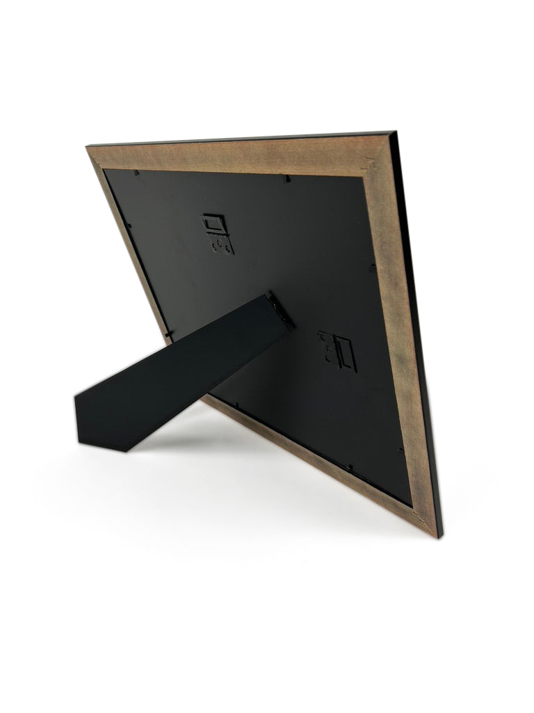 Graduation Diploma Frame in Real Wood Glossy Cherry with Gold Trim, Fits 8.5" x 11" or 11" x 14" Certificate