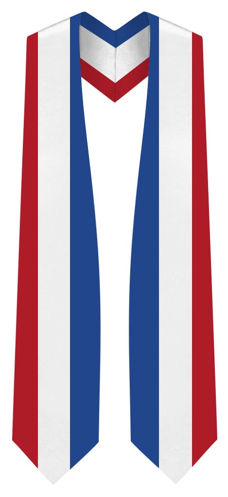 Netherlands Graduation Stole - Netherlands Flag Sash