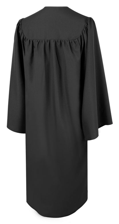 American Black Bachelors Graduation Gown - Graduation UK
