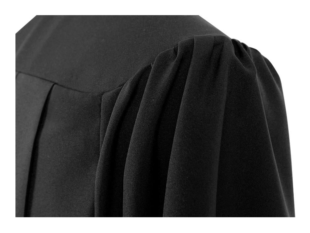 American Black Bachelors Graduation Gown - Graduation UK