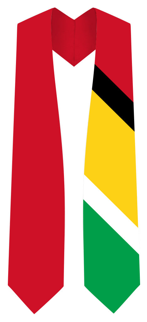 Guyana Graduation Stole - Guyana Flag Sash