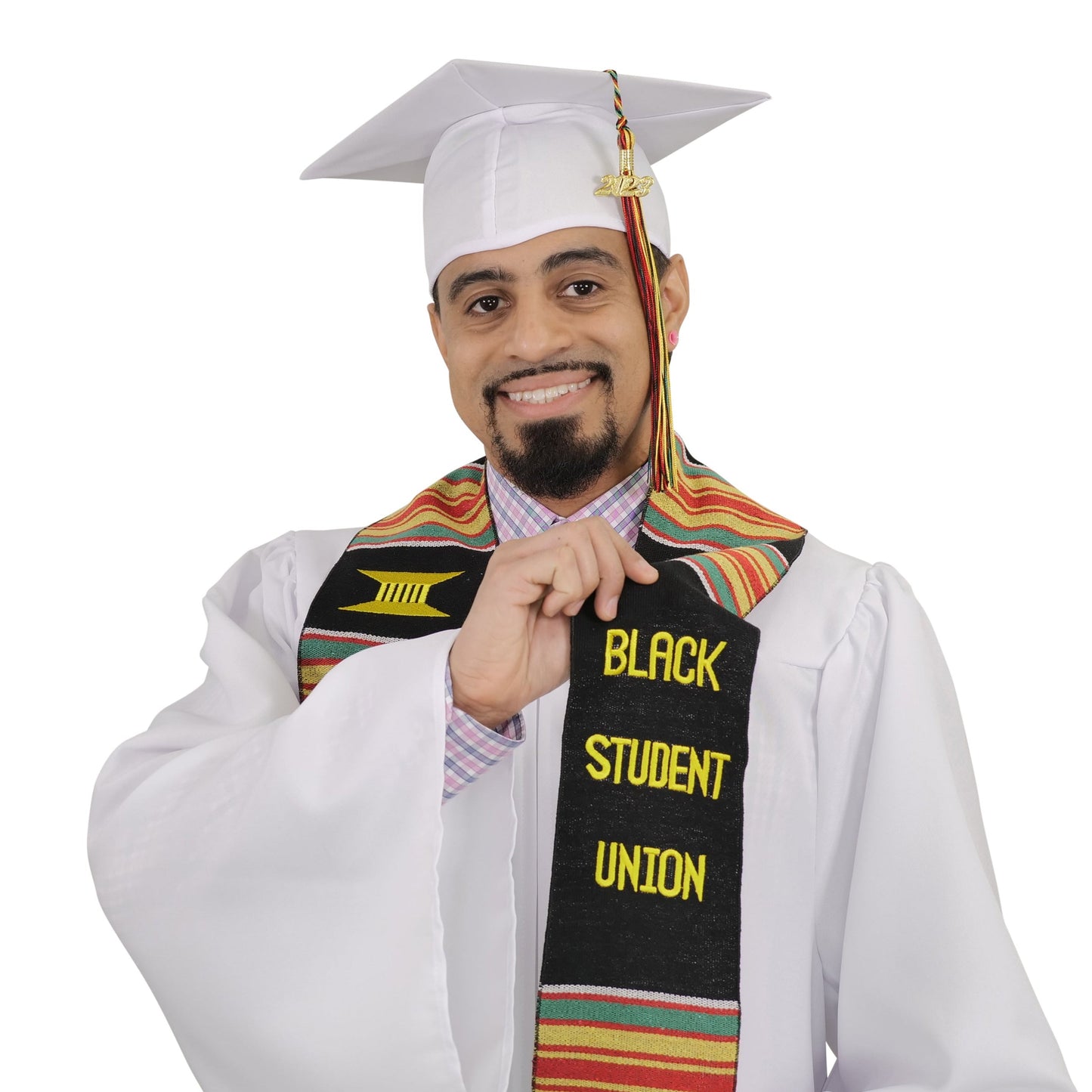Black Student Union Kente Graduation Sash/Stole