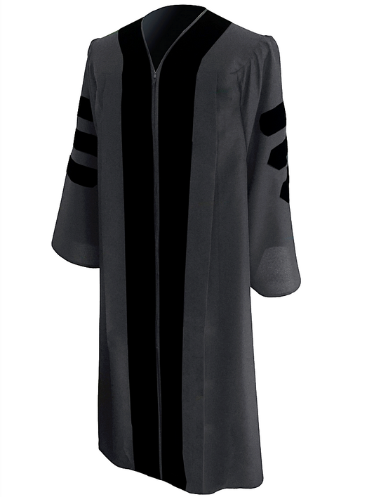 Classic Doctoral Graduation Gown - Academic Regalia