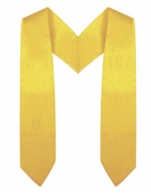 Gold Preschool / Kindergarten Graduation Stole - GradCanada