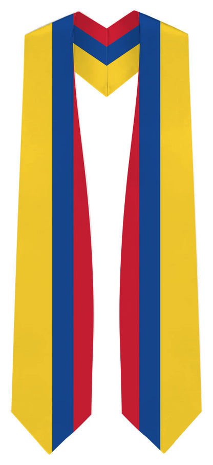Colombia Graduation Stole - Colombia Flag Sash