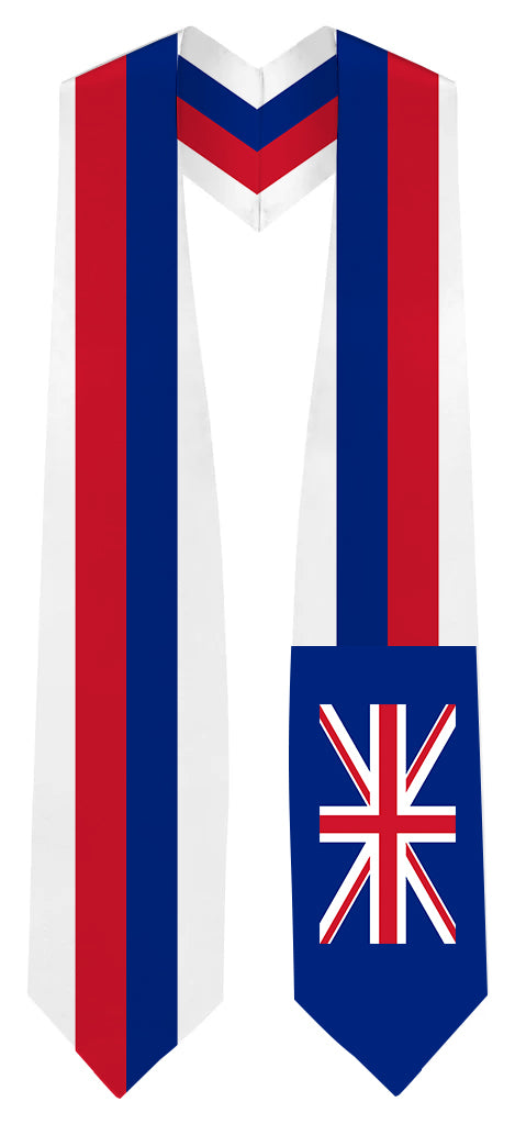 Hawaii Graduation Stole -  Hawaii Flag Sash