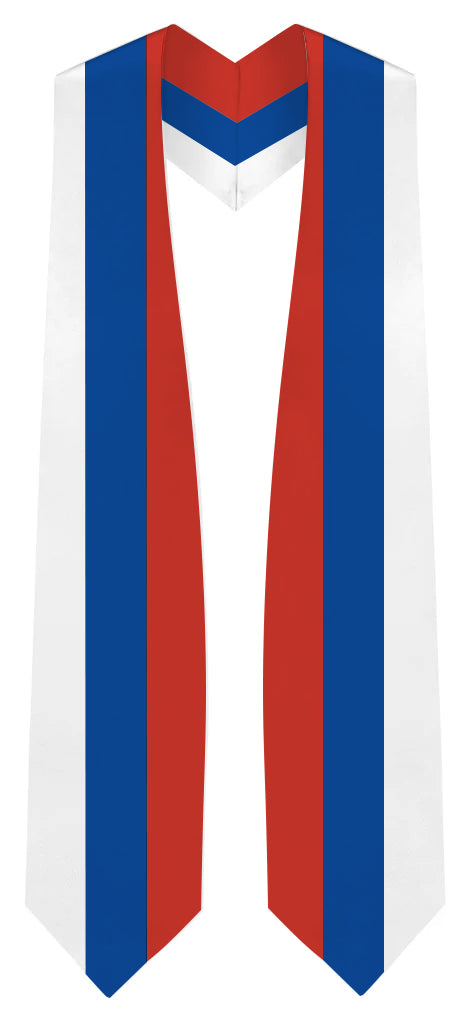 Russia Graduation Stole -  Russia Flag Sash