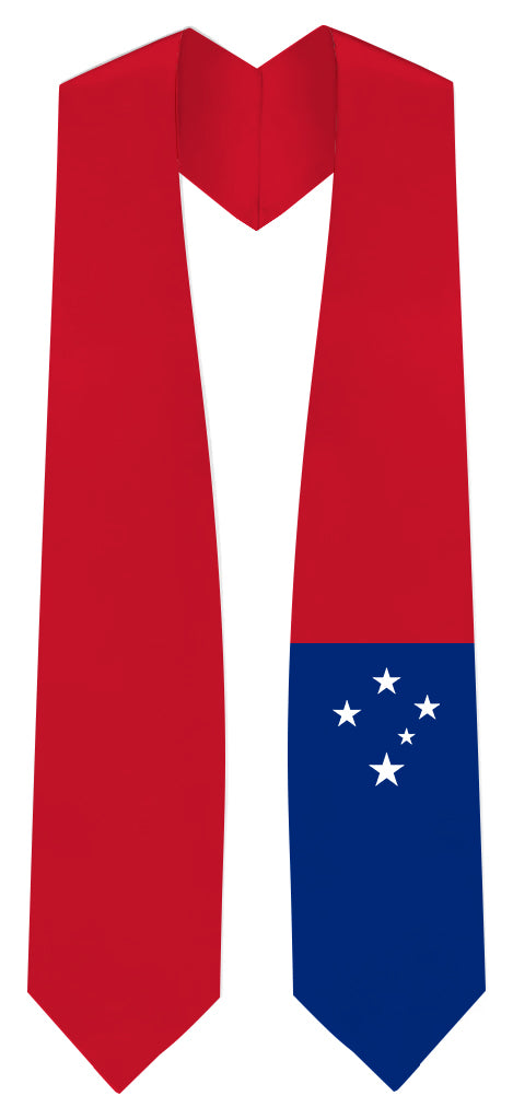 Samoa Graduation Stole -  Samoa Flag Sash