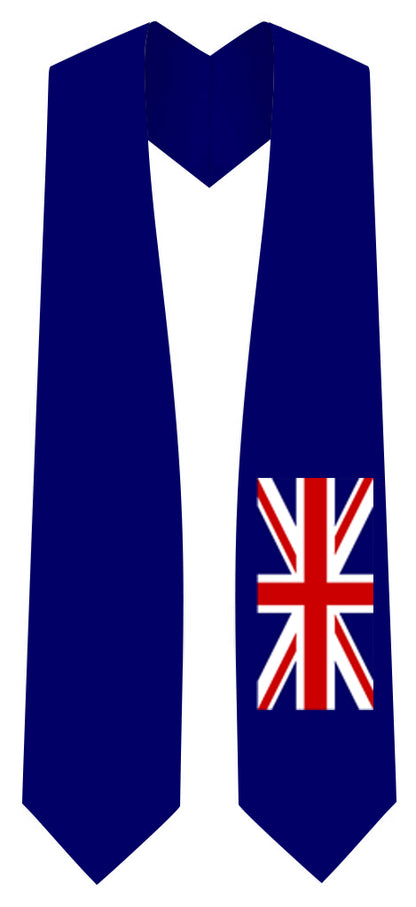 United Kingdom Graduation Stole - United Kingdom Flag Sash