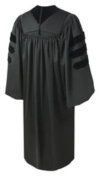 Deluxe Doctoral Graduation Gown - Academic Regalia - GradCanada