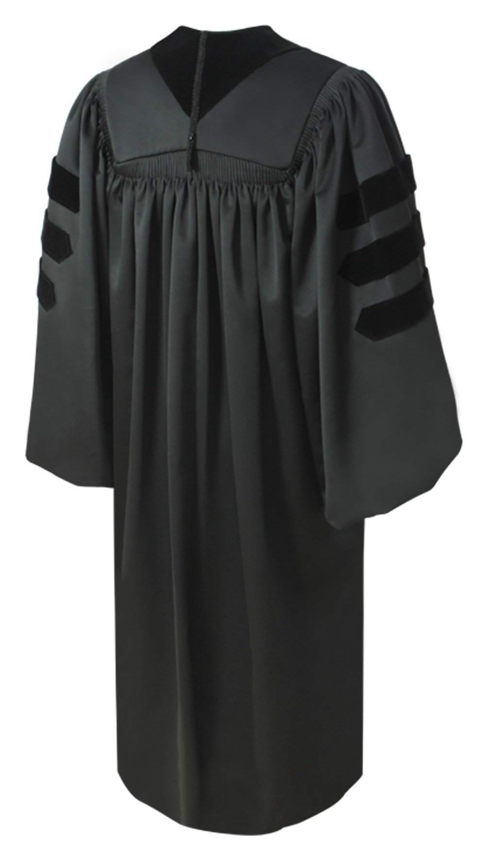 Deluxe Doctoral Graduation Gown - Academic Regalia - GradCanada