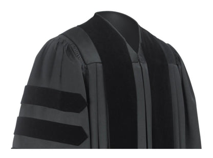 Deluxe Doctoral Graduation Gown - Academic Regalia - GradCanada