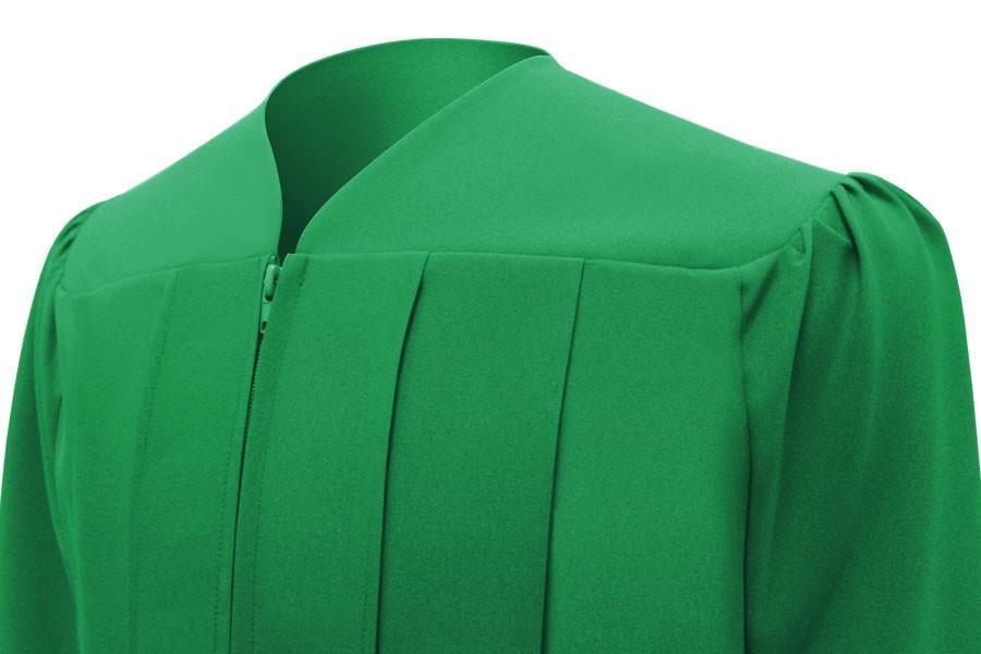 Eco-Friendly Emerald Green High School Graduation Cap & Gown - GradCanada