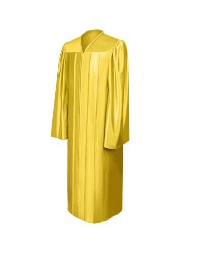 Shiny Gold Bachelors Graduation Gown - College & University - GradCanada