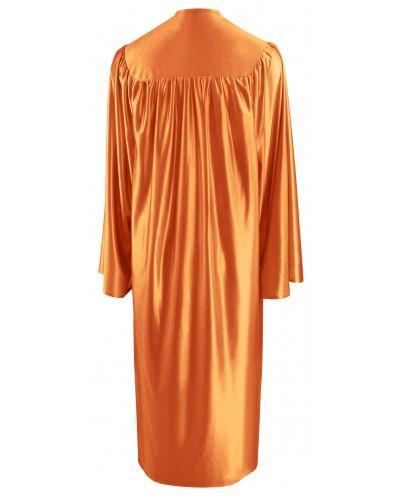 Shiny Orange Bachelors Graduation Gown - College & University - GradCanada