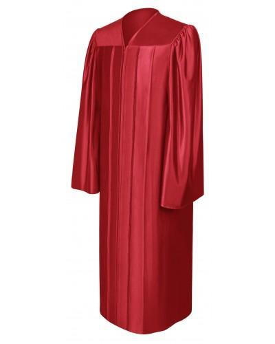 Shiny Red Bachelors Graduation Gown - College & University - GradCanada