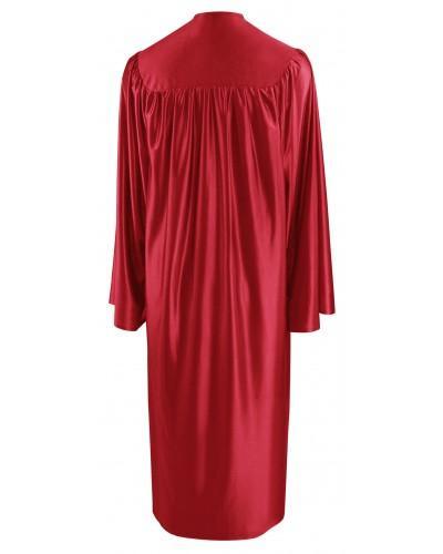 Shiny Red Bachelors Graduation Gown - College & University - GradCanada