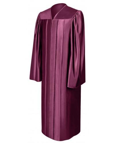 Shiny Maroon Bachelors Graduation Gown - College & University - GradCanada