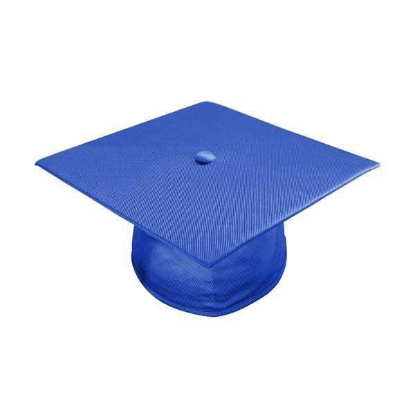 Shiny Royal Blue High School Cap and Gown - GradCanada