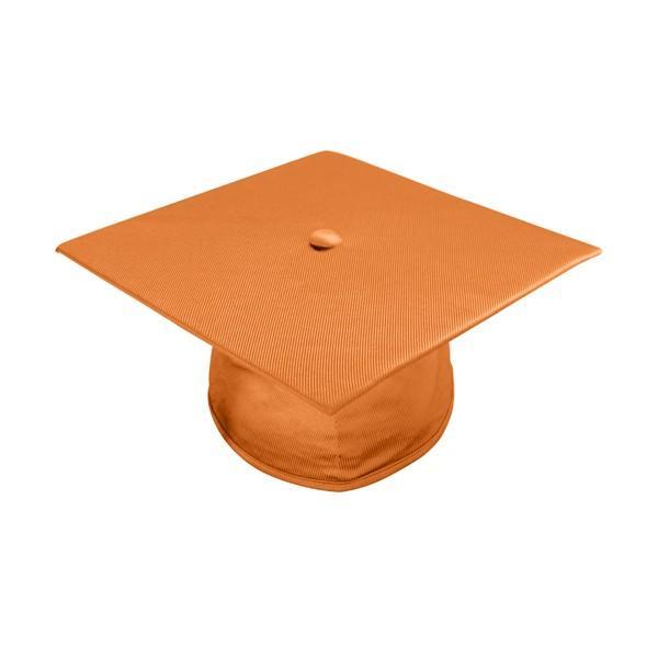 Shiny Orange Bachelors Cap & Gown - College & University - Graduation Cap and Gown