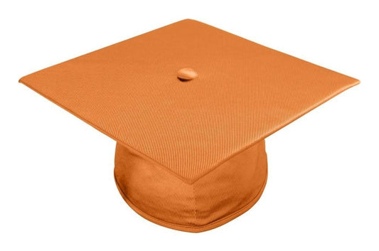 Shiny Orange Bachelors Graduation Cap - College & University - GradCanada