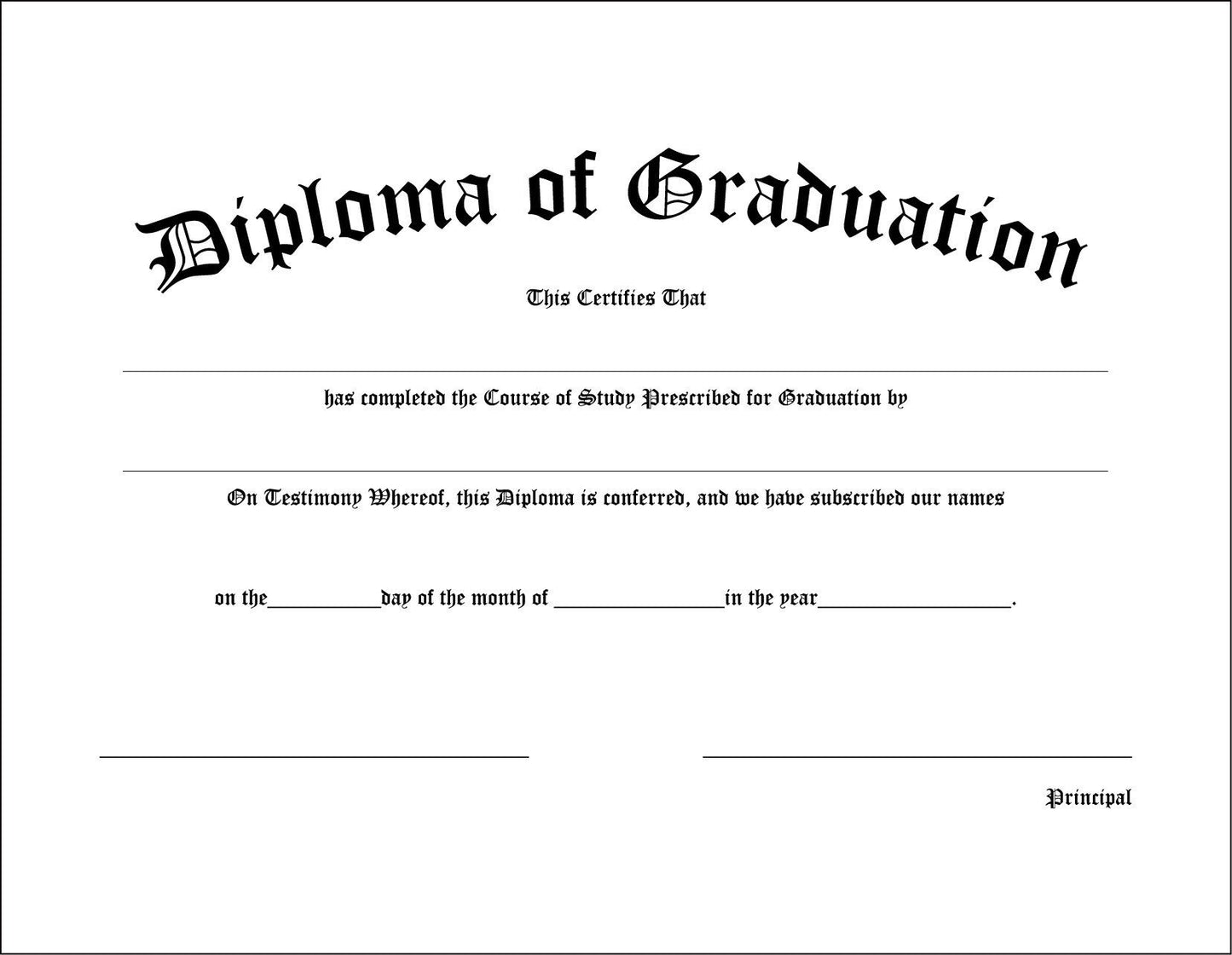 College/High School Diploma - Graduation Diplomas - GradCanada