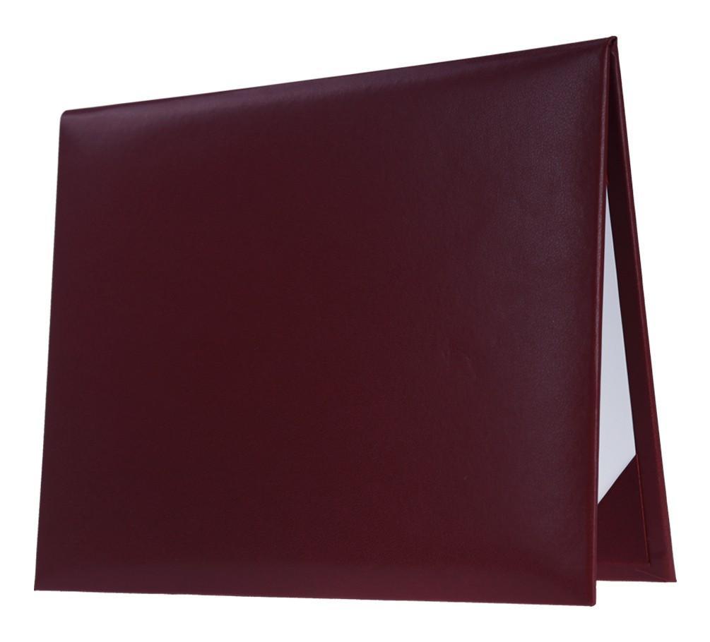 Maroon Graduation Diploma Cover - High School Diploma Covers - GradCanada