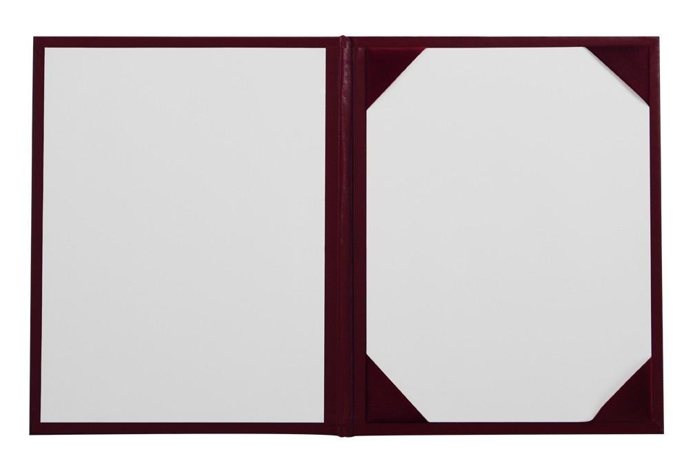 Maroon Graduation Diploma Cover - High School Diploma Covers - GradCanada