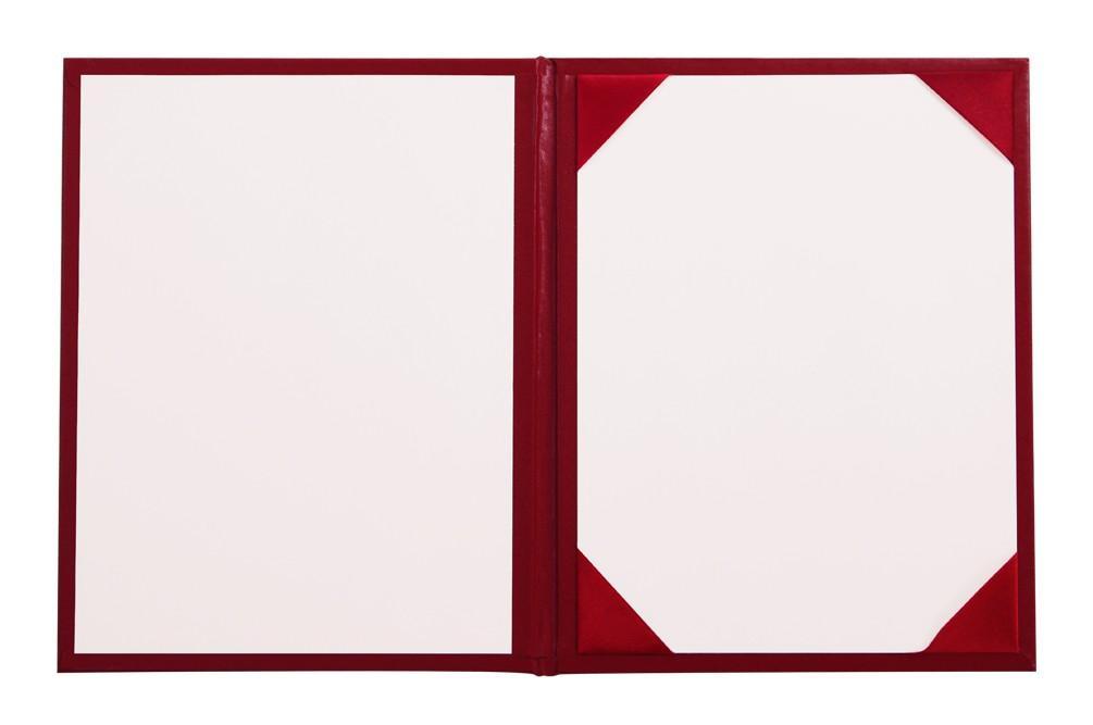 Red Graduation Diploma Cover - High School Diploma Covers - Graduation Cap and Gown