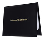 Black Imprinted Diploma Cover - High School Diploma Covers - GradCanada