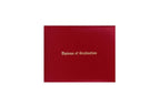 Red Imprinted Diploma Cover - High School Diploma Covers - GradCanada