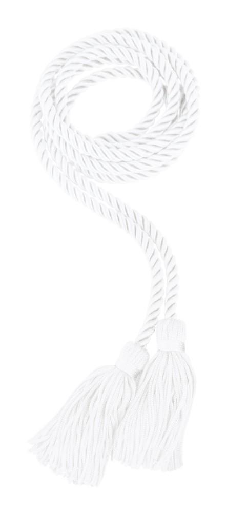 White Graduation Honor Cord - High School Honor Cords - GradCanada