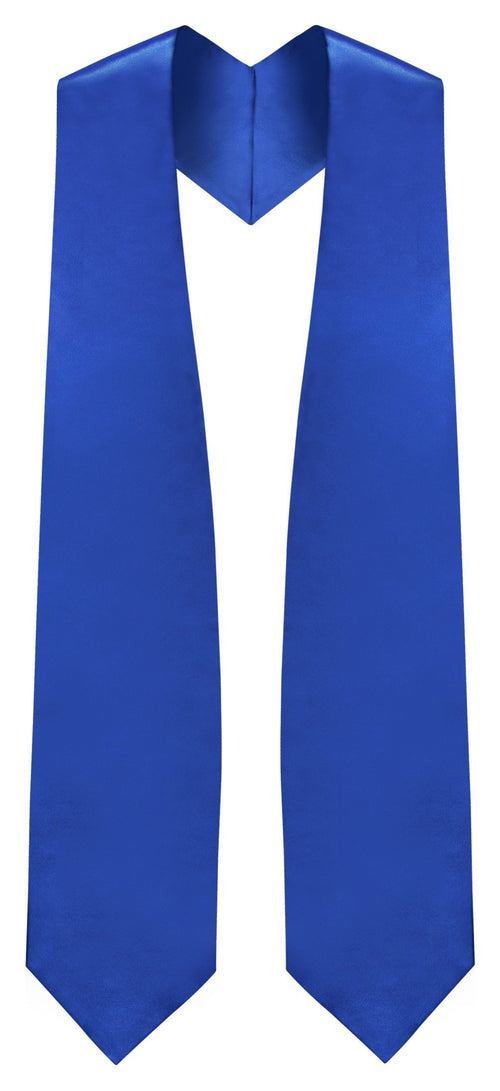 Royal Blue Graduation Stole - Royal College & High School Stoles