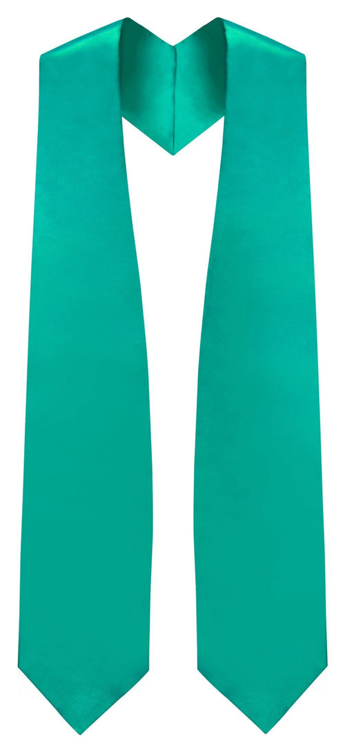Emerald Green Graduation Stole - Emerald College & High School Stoles