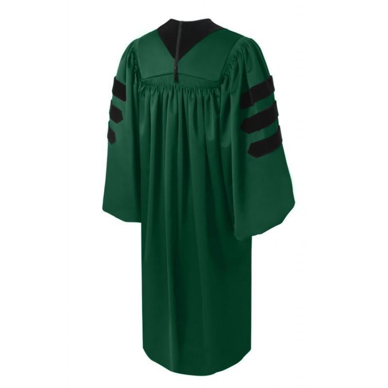 Deluxe Hunter Doctoral Gown
