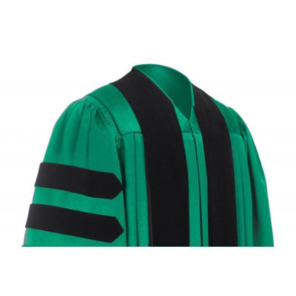 Deluxe Emerald Doctoral Gown