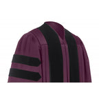 Deluxe Maroon Doctoral Gown