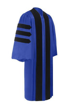 Deluxe Royal Blue Doctoral Gown