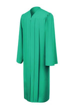 Matte Emerald Green High School Graduation Gown - GradCanada