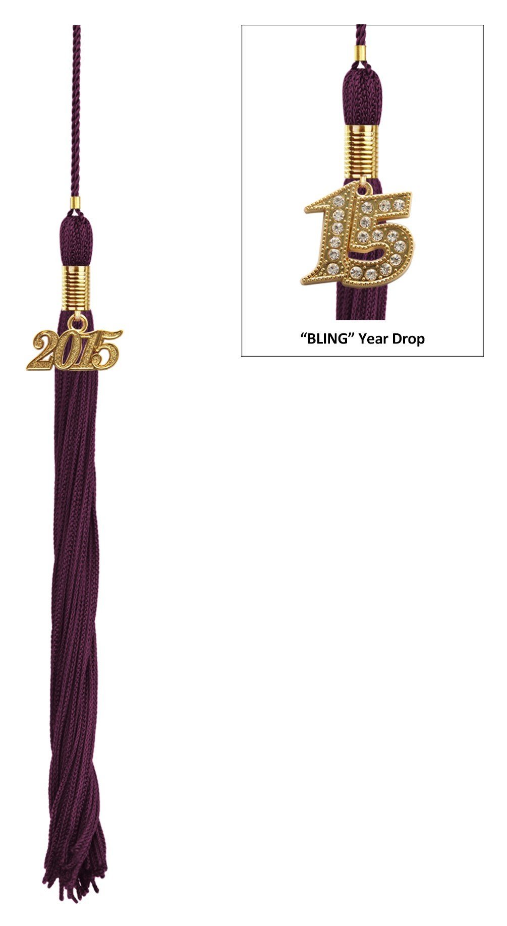 Matte Maroon High School Cap & Tassel - Graduation Caps - Graduation Cap and Gown