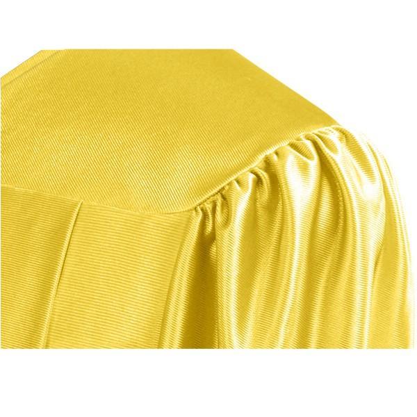 Shiny Gold High School Graduation Gown - GradCanada