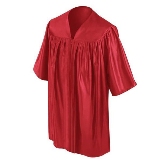 Child Red Graduation Gown - Preschool & Kindergarten Gowns - GradCanada