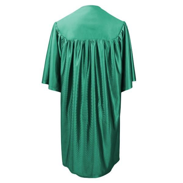 Child Emerald Green Graduation Gown - Preschool & Kindergarten Gowns - Graduation Cap and Gown