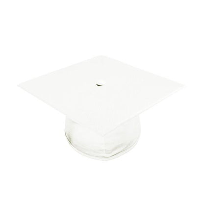 Child White Graduation Cap & Gown - Preschool & Kindergarten - Graduation Cap and Gown