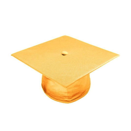 Shiny Antique Gold Bachelors Graduation Cap - College & University - GradCanada