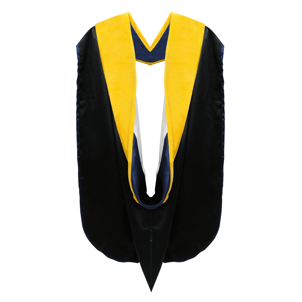 Custom Doctoral Graduation Hood - Academic Regalia